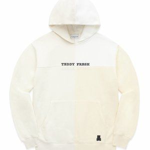 Teddy Fresh 4-Way Color Split Hoodie Size M